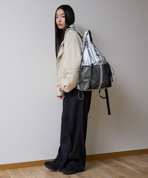 ABAHOUSE / アバハウス リュック・バックパック | 【Dickies / ディッキーズ】SL3WAY MP DS SACK/合成皮革 | 詳細9