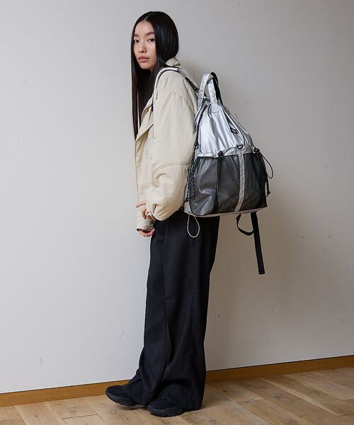 ABAHOUSE / アバハウス リュック・バックパック | 【Dickies / ディッキーズ】SL3WAY MP DS SACK/合成皮革 | 詳細13