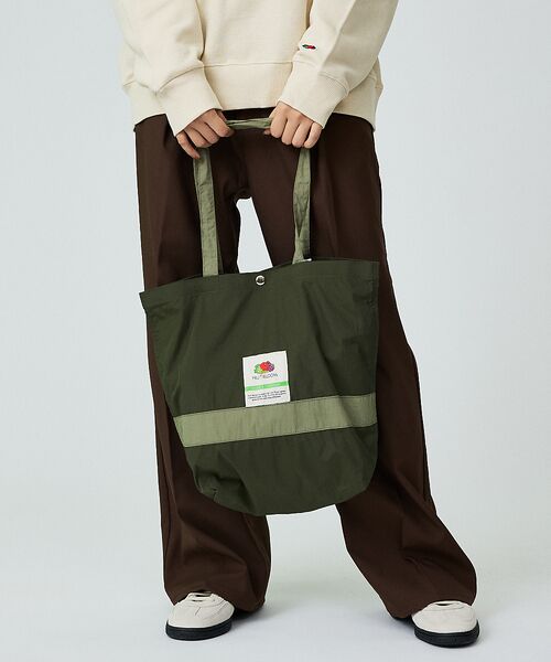 ABAHOUSE / アバハウス トートバッグ | 【FRUIT OF THE LOOM/フルーツ オブ ザ ルーム】 NYLON | 詳細12
