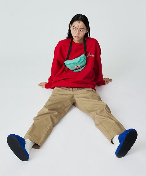 ABAHOUSE / アバハウス メッセンジャーバッグ・ウエストポーチ | 【FRUIT OF THE LOOM/フルーツ オブ ザ ルーム】 NYLON | 詳細17