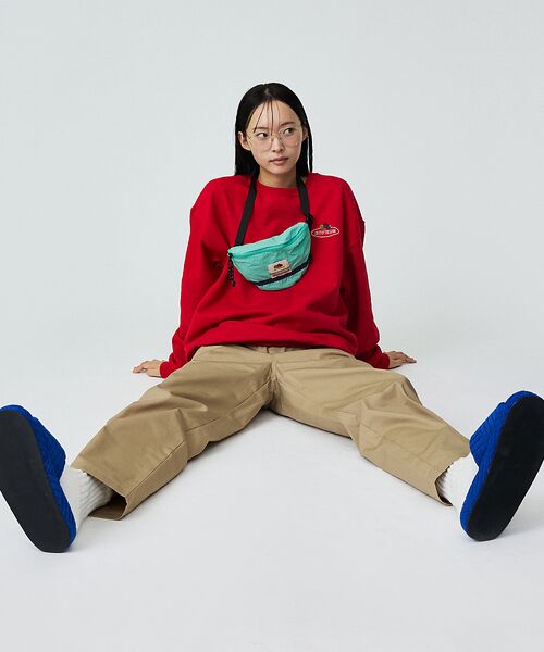 ABAHOUSE / アバハウス メッセンジャーバッグ・ウエストポーチ | 【FRUIT OF THE LOOM/フルーツ オブ ザ ルーム】 NYLON | 詳細18