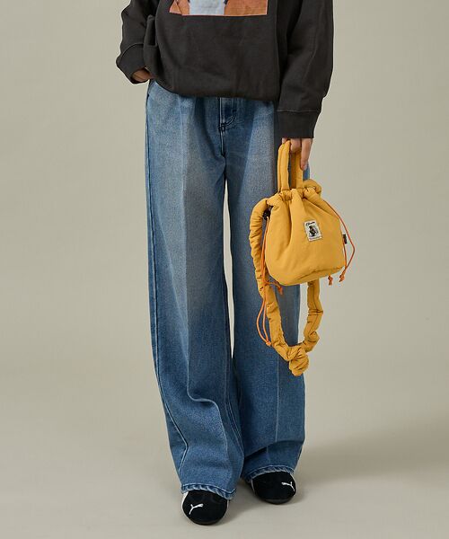 ABAHOUSE / アバハウス ショルダーバッグ | 【COBMASTER/コブマスター】PADDED-MUFFIN DRAWSTRI | 詳細1