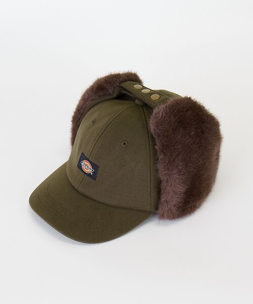 ABAHOUSE / アバハウス ハット | 【Dickies / ディッキーズ】EX FAKEFUR TRAPPER HAT | 詳細2