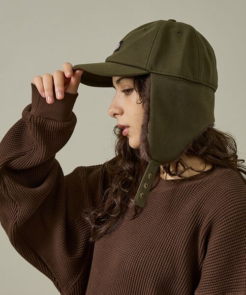 ABAHOUSE / アバハウス ハット | 【Dickies / ディッキーズ】EX FAKEFUR TRAPPER HAT | 詳細3