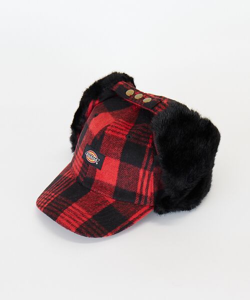 ABAHOUSE / アバハウス ハット | 【Dickies / ディッキーズ】EX FAKEFUR TRAPPER HAT | 詳細7