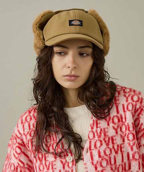 ABAHOUSE / アバハウス ハット | 【Dickies / ディッキーズ】EX FAKEFUR TRAPPER HAT | 詳細10
