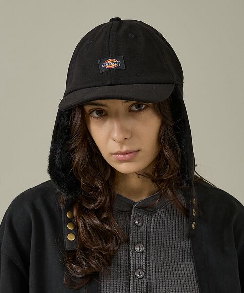 ABAHOUSE / アバハウス ハット | 【Dickies / ディッキーズ】EX FAKEFUR TRAPPER HAT | 詳細15