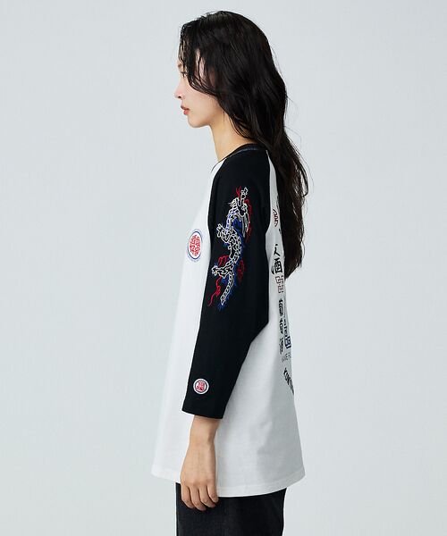 ABAHOUSE / アバハウス Tシャツ | 【YOIDORE / ヨイドレ】 SAKE LOVER RAGLAN / ラグラ | 詳細6