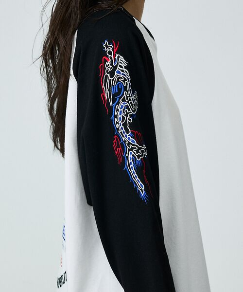 ABAHOUSE / アバハウス Tシャツ | 【YOIDORE / ヨイドレ】 SAKE LOVER RAGLAN / ラグラ | 詳細10