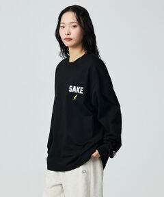 ABAHOUSE / アバハウス Tシャツ | 【YOIDORE / ヨイドレ】KAMINARISAMA / 雷様 刺繍ロングT