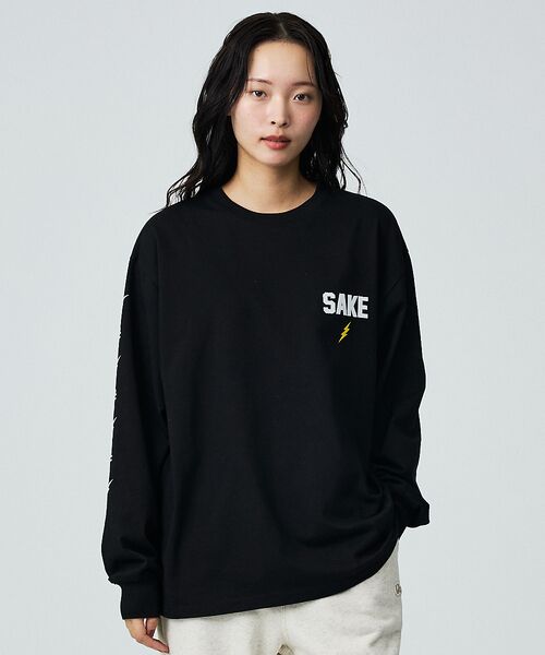 ABAHOUSE / アバハウス Tシャツ | 【YOIDORE / ヨイドレ】KAMINARISAMA / 雷様 刺繍ロングT | 詳細10