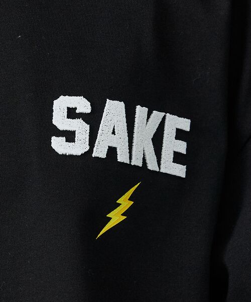 ABAHOUSE / アバハウス Tシャツ | 【YOIDORE / ヨイドレ】KAMINARISAMA / 雷様 刺繍ロングT | 詳細16