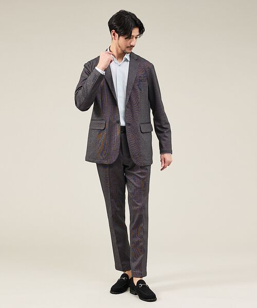 ABAHOUSE / アバハウス スラックス・ドレスパンツ | 【新型/セットアップ対応】ポンチ イージースラックス / 4WAYストレッチ / | 詳細4