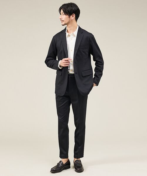 ABAHOUSE / アバハウス スラックス・ドレスパンツ | 【新型/セットアップ対応】ポンチ イージースラックス / 4WAYストレッチ / | 詳細15