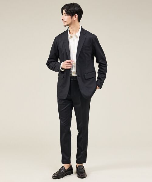 ABAHOUSE / アバハウス スラックス・ドレスパンツ | 【新型/セットアップ対応】ポンチ イージースラックス / 4WAYストレッチ / | 詳細21