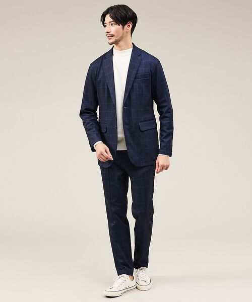 ABAHOUSE / アバハウス スラックス・ドレスパンツ | 【新型/セットアップ対応】ポンチ イージースラックス / 4WAYストレッチ / | 詳細18