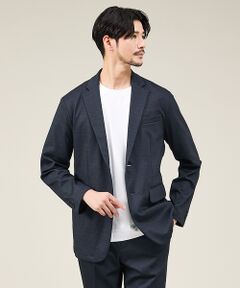 ABAHOUSE / アバハウス テーラードジャケット | 【新型/セットアップ対応】ポンチ ジャケット / 4WAYストレッチ / ウォッ