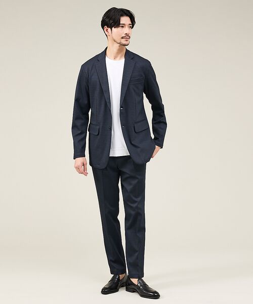 ABAHOUSE / アバハウス テーラードジャケット | 【新型/セットアップ対応】ポンチ ジャケット / 4WAYストレッチ / ウォッ | 詳細5