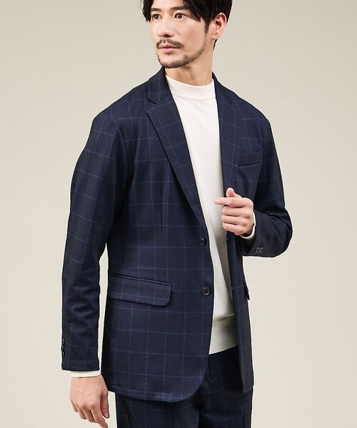 ABAHOUSE / アバハウス テーラードジャケット | 【新型/セットアップ対応】ポンチ ジャケット / 4WAYストレッチ / ウォッ | 詳細23