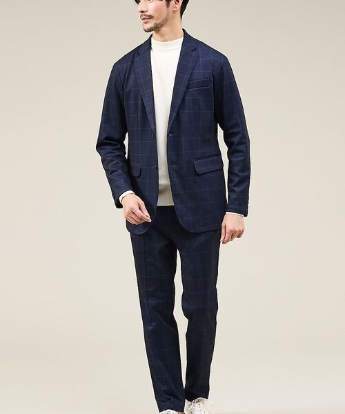 ABAHOUSE / アバハウス テーラードジャケット | 【新型/セットアップ対応】ポンチ ジャケット / 4WAYストレッチ / ウォッ | 詳細24