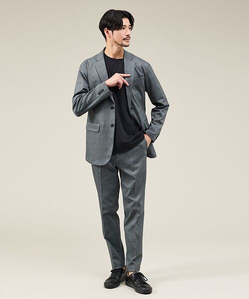 ABAHOUSE / アバハウス テーラードジャケット | 【新型/セットアップ対応】ポンチ ジャケット / 4WAYストレッチ / ウォッ | 詳細26