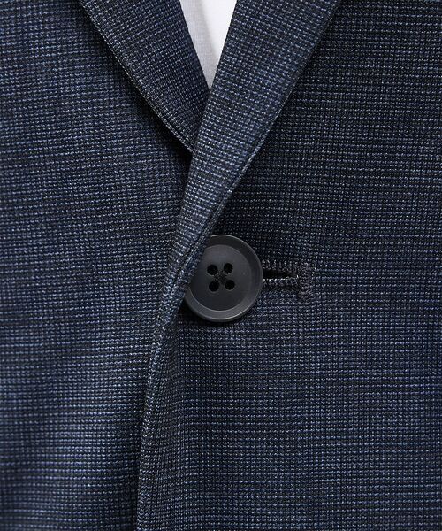 ABAHOUSE / アバハウス テーラードジャケット | 【新型/上下2点セット】ポンチ セットアップ/スーツ ジャケット&スラックス | 詳細10