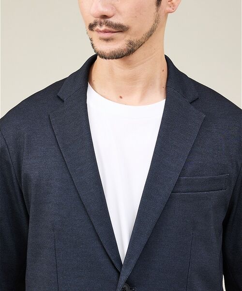 ABAHOUSE / アバハウス テーラードジャケット | 【新型/上下2点セット】ポンチ セットアップ/スーツ ジャケット&スラックス | 詳細5