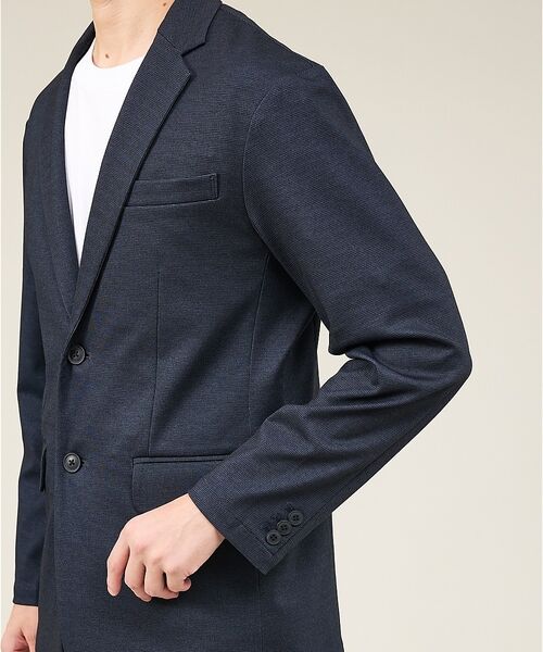ABAHOUSE / アバハウス テーラードジャケット | 【新型/上下2点セット】ポンチ セットアップ/スーツ ジャケット&スラックス | 詳細6