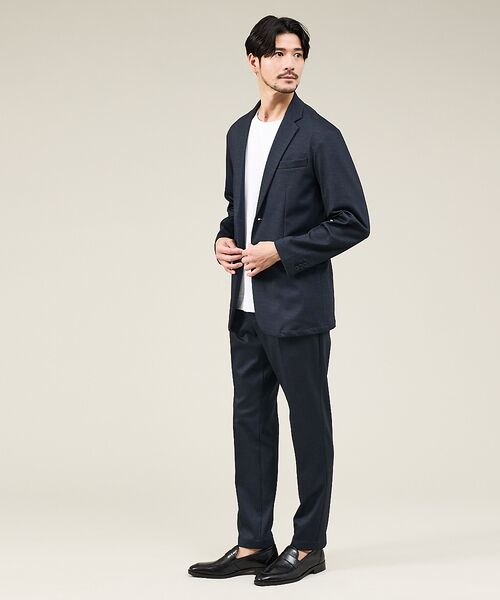 ABAHOUSE / アバハウス テーラードジャケット | 【新型/上下2点セット】ポンチ セットアップ/スーツ ジャケット&スラックス | 詳細2