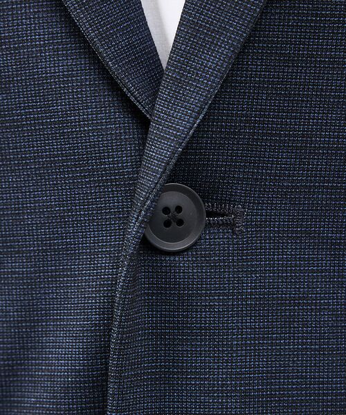 ABAHOUSE / アバハウス テーラードジャケット | 【新型/上下2点セット】ポンチ セットアップ/スーツ ジャケット&スラックス | 詳細11