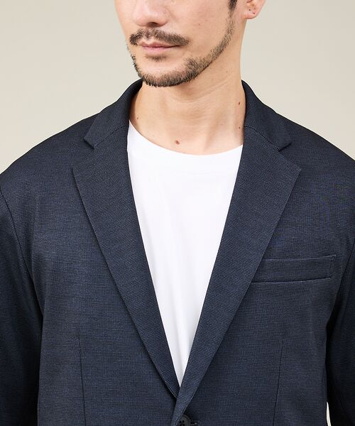 ABAHOUSE / アバハウス テーラードジャケット | 【新型/上下2点セット】ポンチ セットアップ/スーツ ジャケット&スラックス | 詳細6