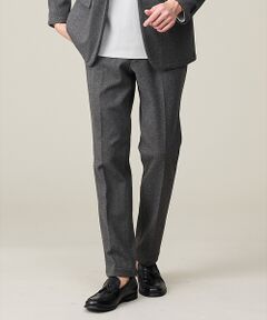 ABAHOUSE / アバハウス スラックス・ドレスパンツ | 【セットアップ対応】ヘリンボーン ジャガード ニットスラックス