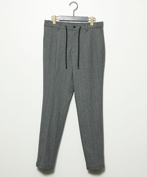 ABAHOUSE/アバハウス 【セットアップ対応】ヘリンボーン ジャガード ニットスラックス【予約】 チャコールグレー 46 ABAHOUSE/アバハウス 【セットアップ対応】ヘリンボーン ジャガード ニットスラックス【予約】 チャコールグレー 46