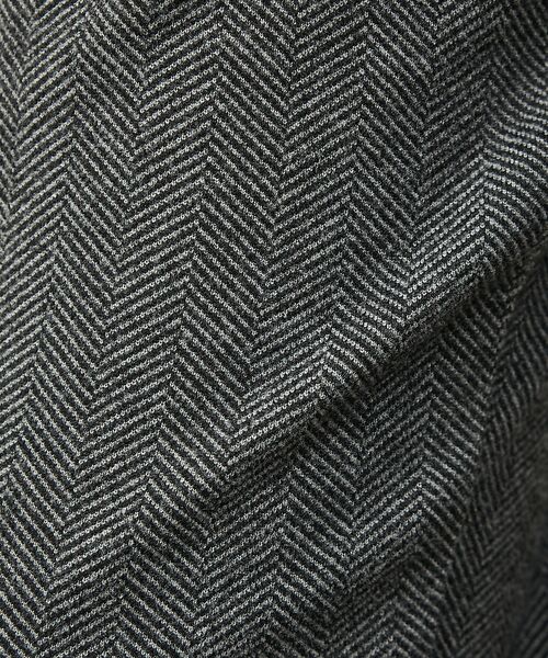 ABAHOUSE / アバハウス スラックス・ドレスパンツ | 【セットアップ対応】ヘリンボーン ジャガード ニットスラックス | 詳細16