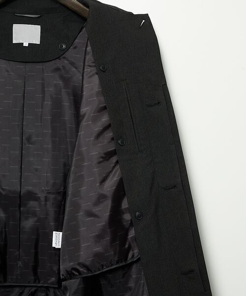 ABAHOUSE / アバハウス ステンカラーコート | 【SORONA】ライナー付 ステンカラーコート / 撥水性 / 2WAY | 詳細15