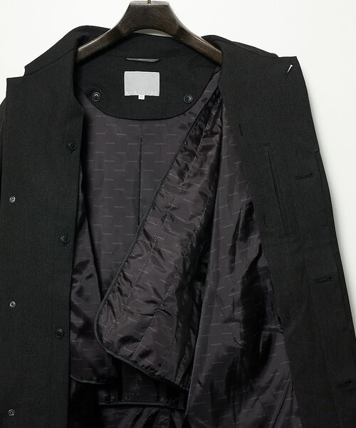 ABAHOUSE / アバハウス ステンカラーコート | 【SORONA】ライナー付 ステンカラーコート / 撥水性 / 2WAY | 詳細17