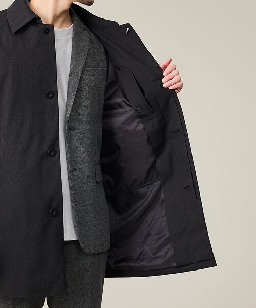 ABAHOUSE / アバハウス ステンカラーコート | 【SORONA】ライナー付 ステンカラーコート / 撥水性 / 2WAY | 詳細13