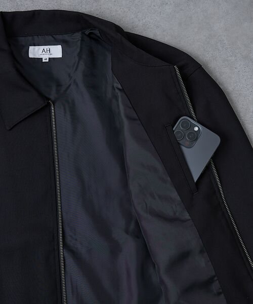 ABAHOUSE / アバハウス ブルゾン | 【AH ABAHOUSE】クロップド ダブルジップアップブルゾン | 詳細21