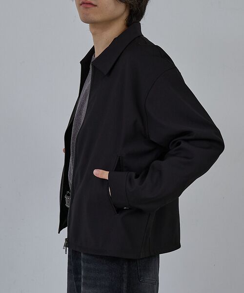 ABAHOUSE / アバハウス ブルゾン | 【AH ABAHOUSE】クロップド ダブルジップアップブルゾン | 詳細8