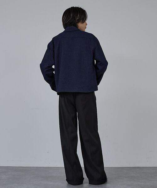 ABAHOUSE / アバハウス ブルゾン | 【AH ABAHOUSE】クロップド ダブルジップアップブルゾン | 詳細26