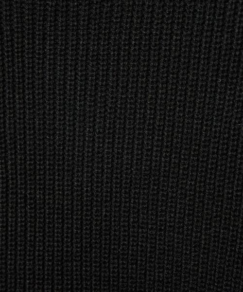 ABAHOUSE / アバハウス ニット・セーター | 【AH ABAHOUSE】畦編み ダメージ クルーネックニット プルオーバー | 詳細8