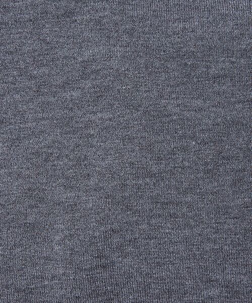 ABAHOUSE / アバハウス ニット・セーター | 【AH ABAHOUSE】カシミヤタッチ ニットシャツカーディガン | 詳細1