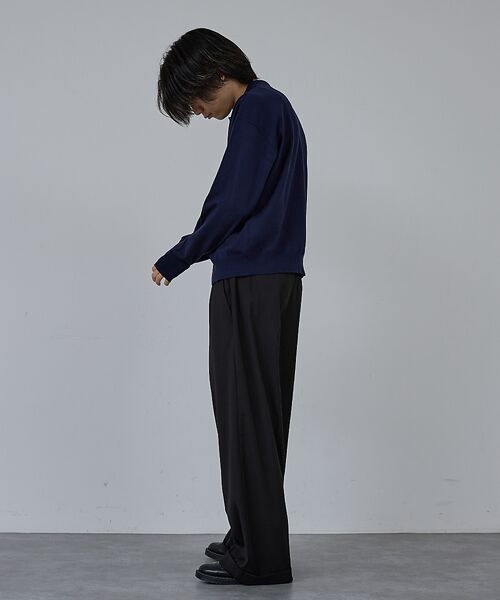 ABAHOUSE / アバハウス ニット・セーター | 【AH ABAHOUSE】カシミヤタッチ ニットシャツカーディガン | 詳細18