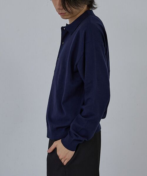 ABAHOUSE / アバハウス ニット・セーター | 【AH ABAHOUSE】カシミヤタッチ ニットシャツカーディガン | 詳細10