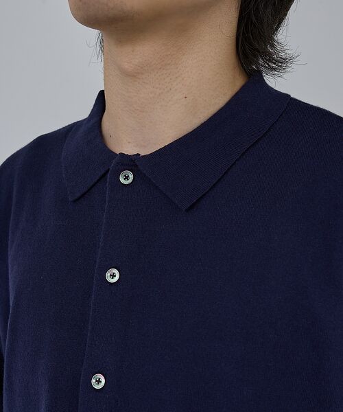 ABAHOUSE / アバハウス ニット・セーター | 【AH ABAHOUSE】カシミヤタッチ ニットシャツカーディガン | 詳細12