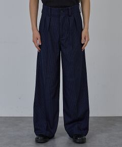 ABAHOUSE / アバハウス スラックス・ドレスパンツ | 【AH ABAHOUSE】2タック ワイドストレートスラックス / セットアップ