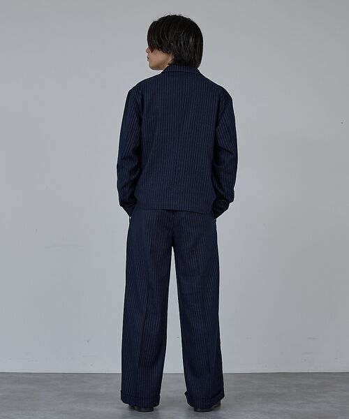 ABAHOUSE / アバハウス スラックス・ドレスパンツ | 【AH ABAHOUSE】2タック ワイドストレートスラックス / セットアップ | 詳細24