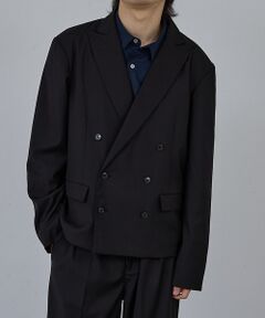 ABAHOUSE / アバハウス テーラードジャケット | 【AH ABAHOUSE】クロップド ダブルテーラードジャケット / セットアッ