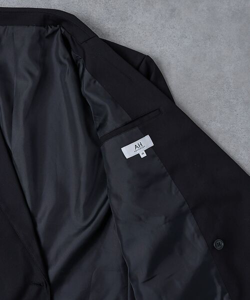 ABAHOUSE / アバハウス テーラードジャケット | 【AH ABAHOUSE】クロップド ダブルテーラードジャケット / セットアッ | 詳細17