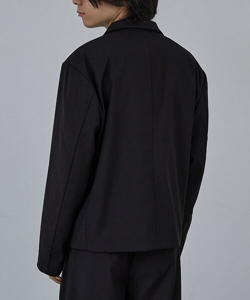 ABAHOUSE / アバハウス テーラードジャケット | 【AH ABAHOUSE】クロップド ダブルテーラードジャケット / セットアッ | 詳細10